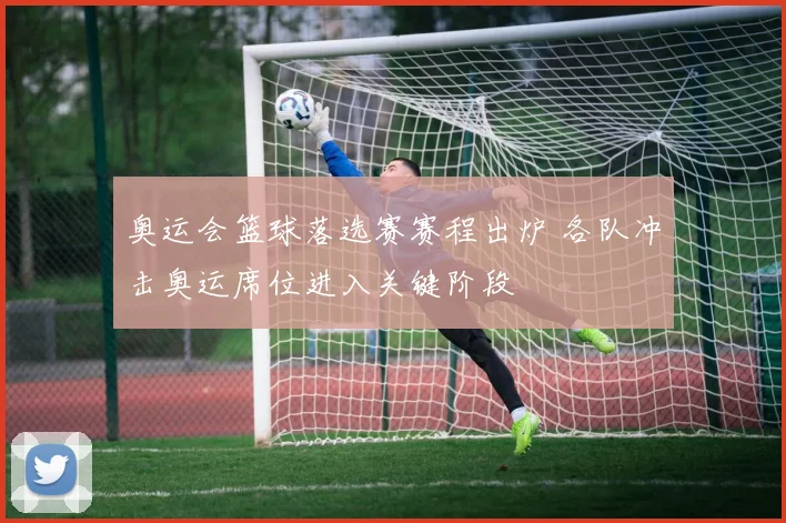 奥运会篮球落选赛赛程出炉 各队冲击奥运席位进入关键阶段